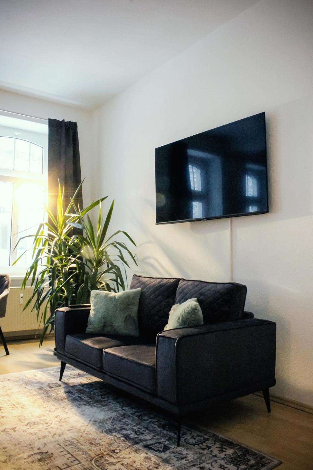 Nuwilu One - Apartment Mit Balkon Im Herzen Erfurts - Magenta Tv- Netflix - Disney Exterior photo